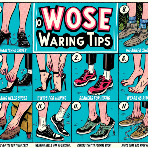 최악의 신발 착용 팁 10가지