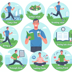 10가지 효과적인 습관으로 건강한 삶을 살아보자