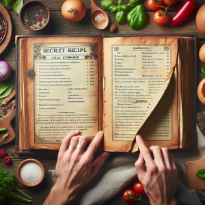 모두가 알고 싶어하는 비밀 레시피 공개!